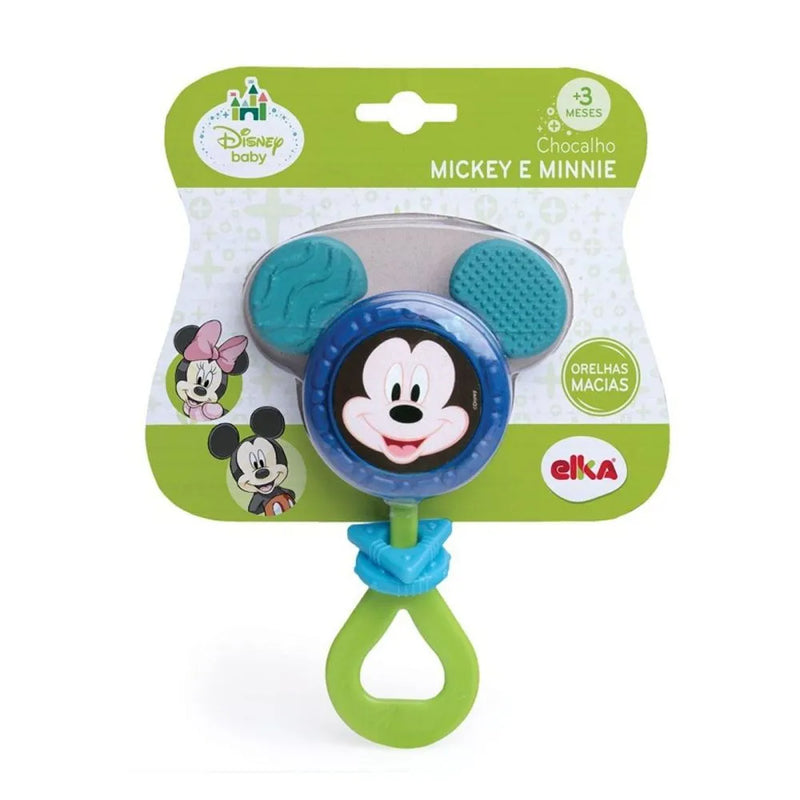 BRINQUEDO PARA BEBE MICKEY CHOCALHO UNIDADE 1059 - ELKA