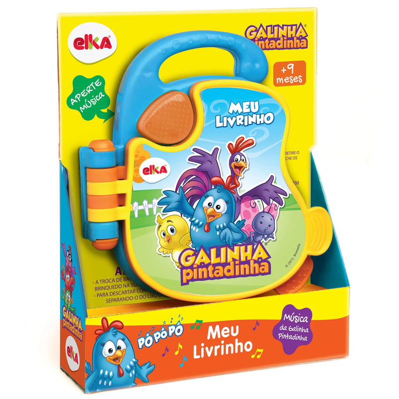 GALINHA PINTADINHA LIVRO SONOR UNIDADE 940 - ELKA