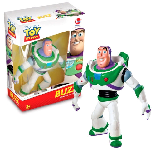 BRINQ. BONECO VINIL TOY STORY LIDER BUZZ(E)