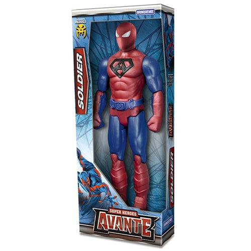 BONECO SOLDIER SUP.HEROES AVANTE 40CM SOL260 - BRINQUEMIX