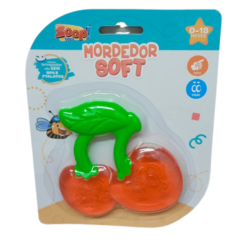 ZP01104 MORDEDOR SOFT CEREJA