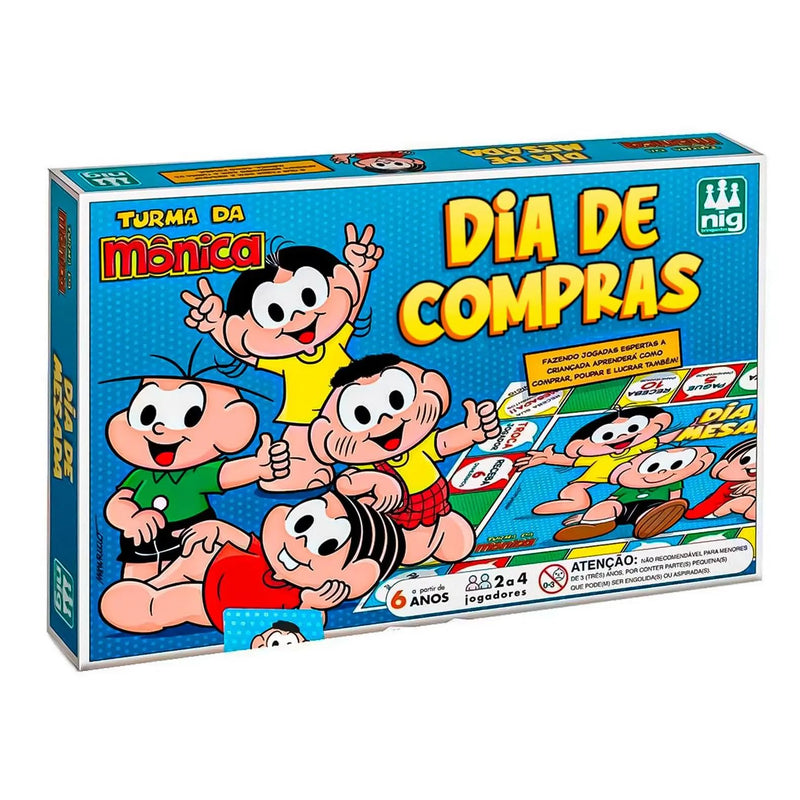 JOGO DIA COMPRAS TURMA MONICA- NIG