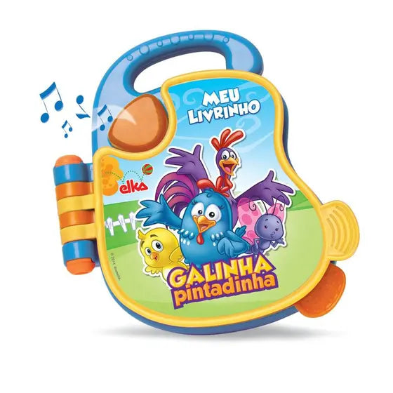 GALINHA PINTADINHA LIVRO SONOR UNIDADE 940 - ELKA