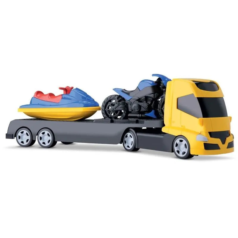 CAMINHAO TRANS SPORT RADICAL 0408 - ORANGE TOYS