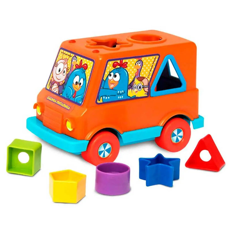 BRINQUEDO EDUCATIVO GALINHA PINTADINHA BABY VAN UNIDADE 857 - ELKA