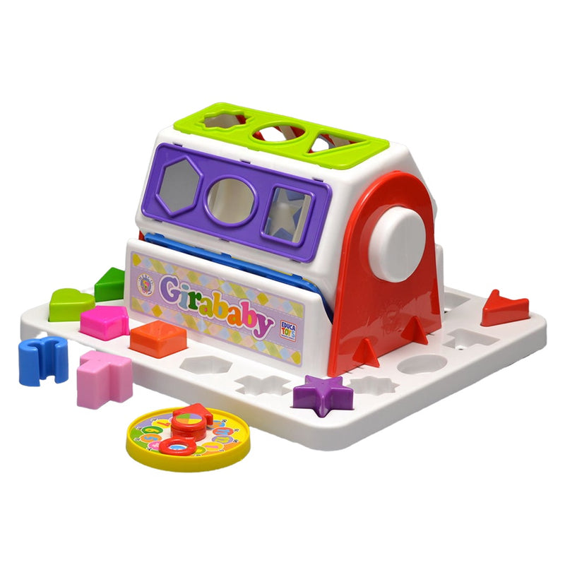 BRINQUEDO EDUCATIVO GIRA BABY C/BLOCOS - MERCO TOYS