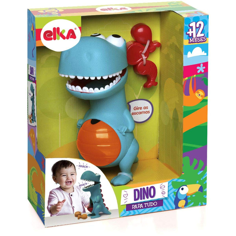 BRINQUEDO PARA BEBE DINO PAPA TUDO C/ACESSORIO - ELKA