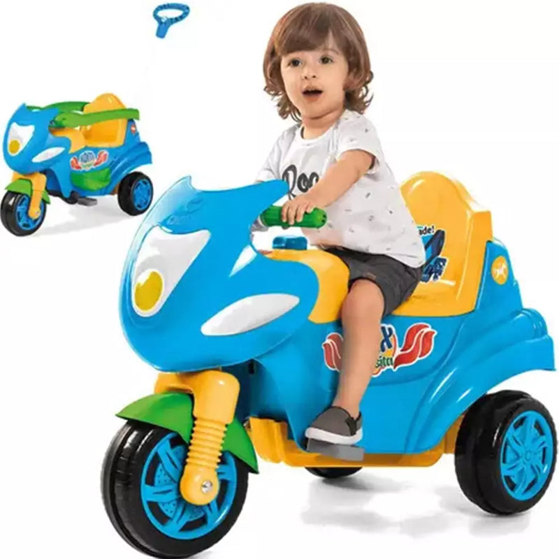 Triciclo de Passeio e Pedal Max para Bebe- Calesita