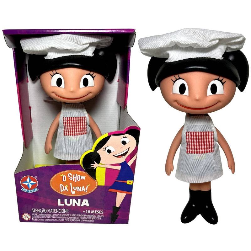 BONECA LUNA CHEF 22CM UNIDADE 1001005700030 - ESTRELA