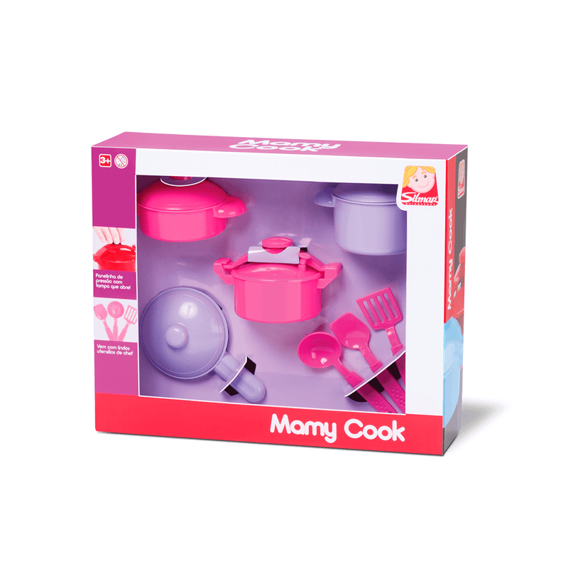 BRINQ. COZINHA MAMY COOK KIT 1 SILMAR(E)