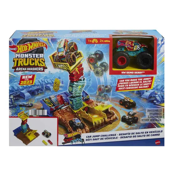 HNB92 HOT WHEELS MONSTER TRUCKS PISTA ARENA DEMOLICAO