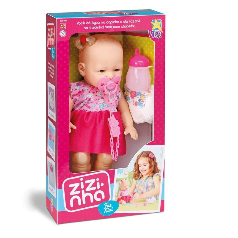 8163 BONECA ZIZINHA FAZ XIXI