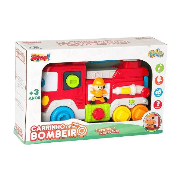 ZP00184 CARRINHO DE BOMBEIRO ZOOP